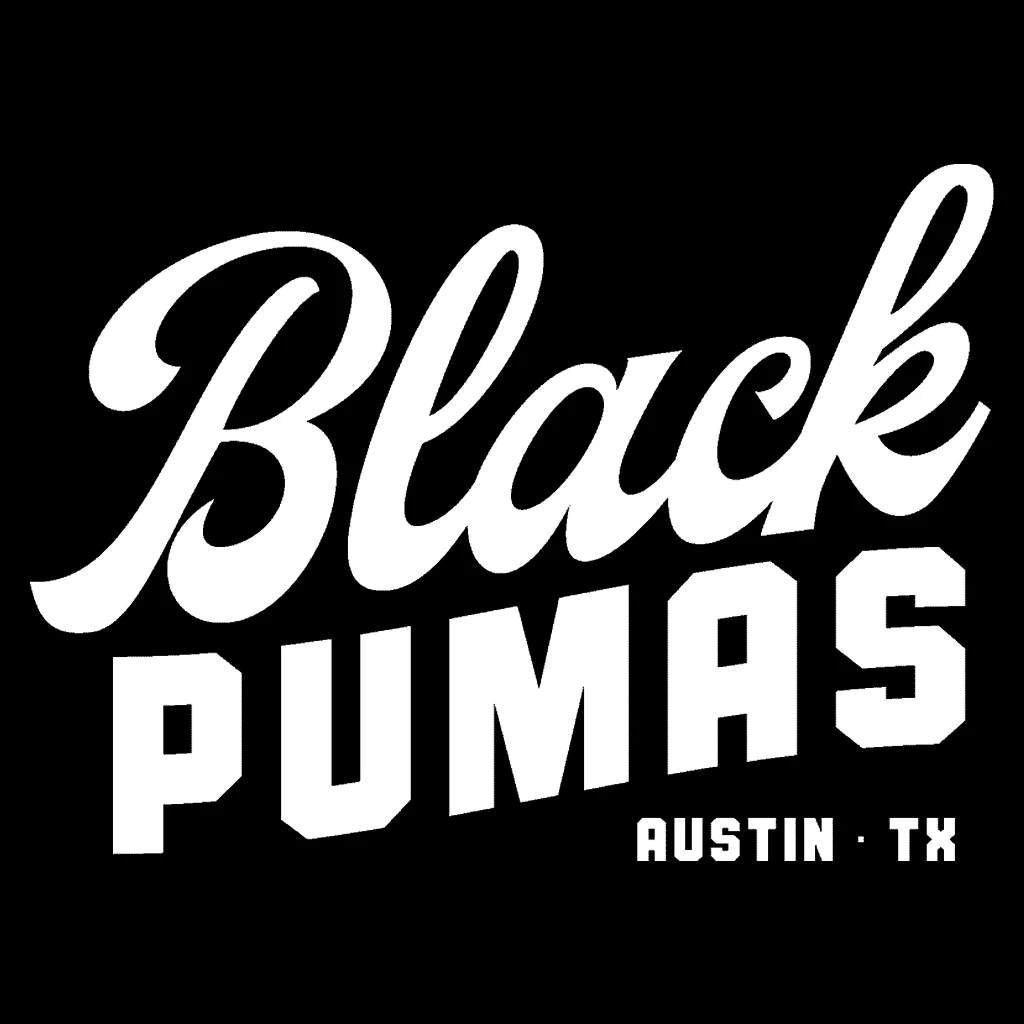 Black Pumas Austin Black Ringer T-Shirt New Merch 2 Black Pumas Austin Black Ringer T-Shirt New Merch