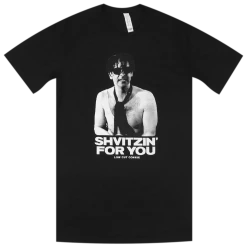 Low Cut Connie Shvitzin' For You Black T-Shirt