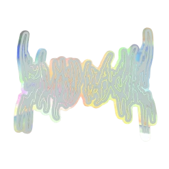 Slow Magic Metal Sticker