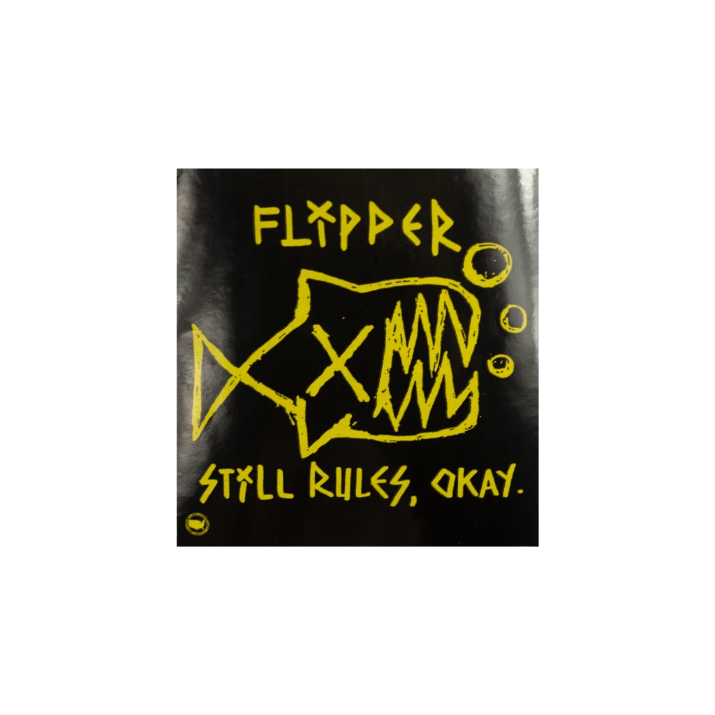 Flipper Still Rules Vintage Sticker New Merch 1 Flipper Still Rules Vintage Sticker New Merch