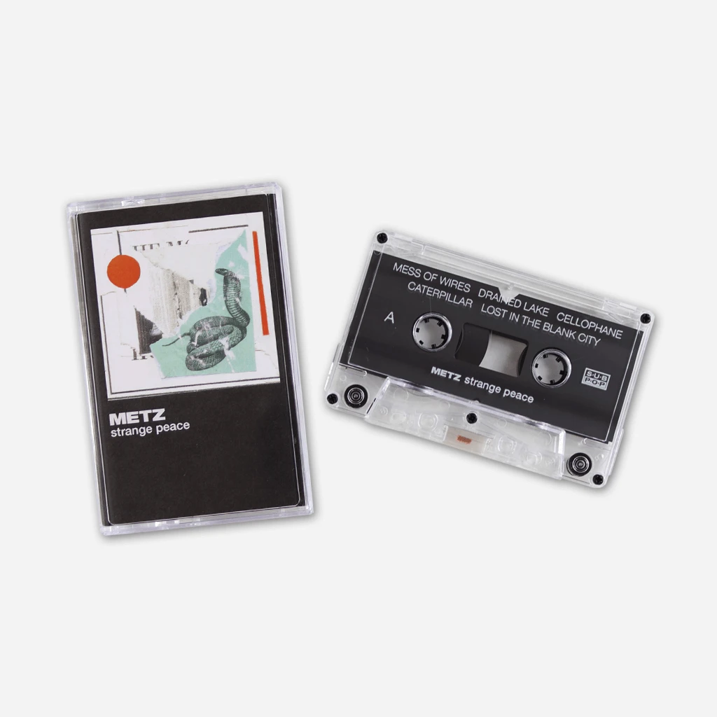 Metz Strange Peace Cassette Tape New Merch 1 Metz Strange Peace Cassette Tape New Merch