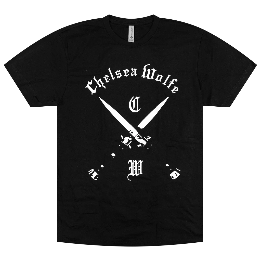 Chelsea Wolfe (CW) New Merch Blades Black T-Shirt 1 Chelsea Wolfe (CW) New Merch Blades Black T-Shirt