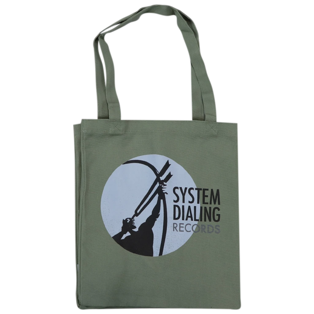 System Dialing Records SDR Tote Bag New Merch 2 System Dialing Records SDR Tote Bag New Merch