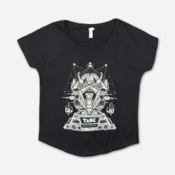 TAUK New Merch Montage Tour Women's Black T-Shirt