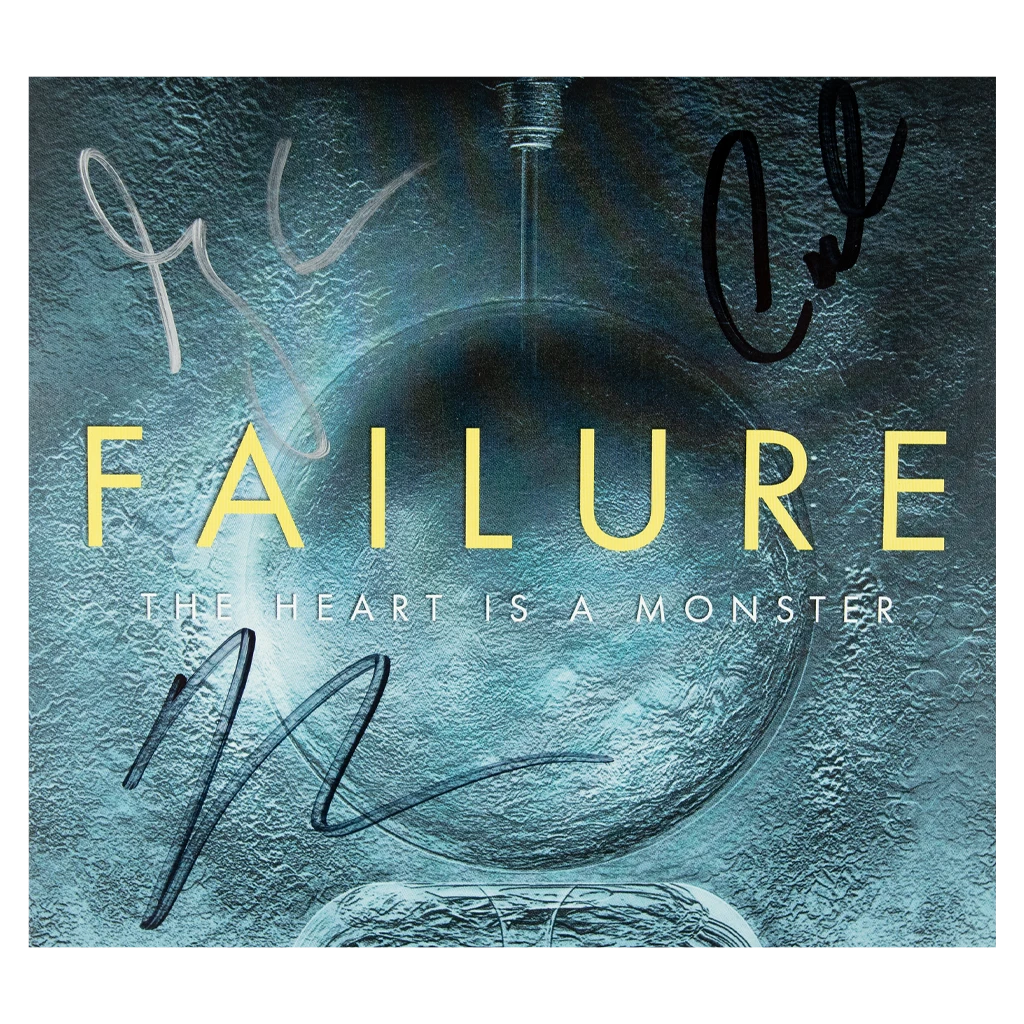 Failure New Merch The Heart Is A Monster Signed CD 1 Failure New Merch The Heart Is A Monster Signed CD
