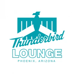 Thunderbird Lounge New Merch TL Logo Women's White Tank Top
