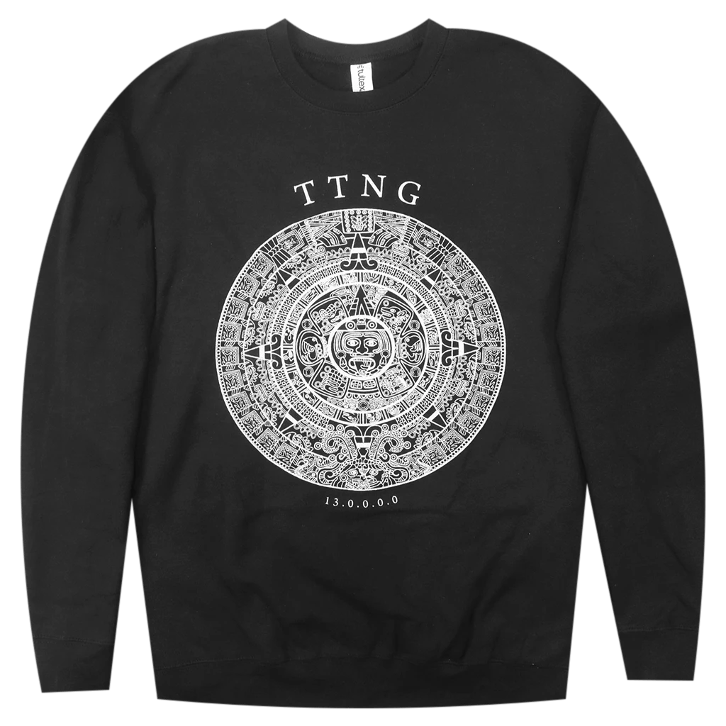 TTNG 13.0.0.0.0 Black Crew Neck Pullover Sweatshirt New Merch 1 TTNG 13.0.0.0.0 Black Crew Neck Pullover Sweatshirt New Merch