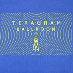 The Teragram Ballroom New Merch Transmission Blue T-Shirt