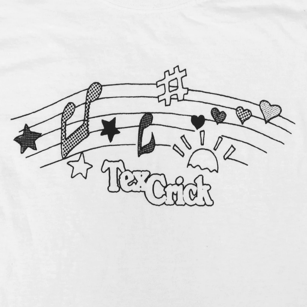 Tex Crick Cutie White T-Shirt New Merch 2 Tex Crick Cutie White T-Shirt New Merch