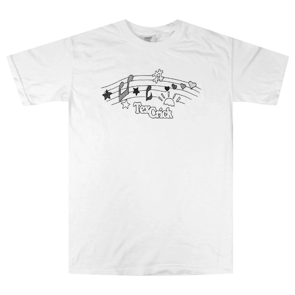 Tex Crick Cutie White T-Shirt New Merch 1 Tex Crick Cutie White T-Shirt New Merch