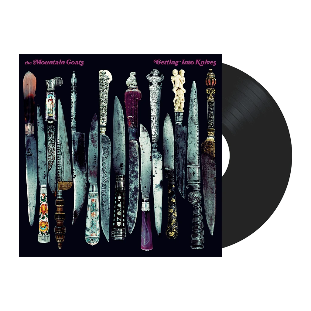The Mountain Goats Getting Into Knives Double LP Black Vinyl New Merch 1 The Mountain Goats Getting Into Knives Double LP Black Vinyl New Merch