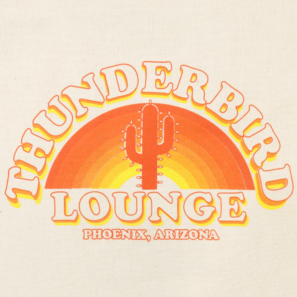 Thunderbird Lounge Cactus Tote 2 Thunderbird Lounge Cactus Tote