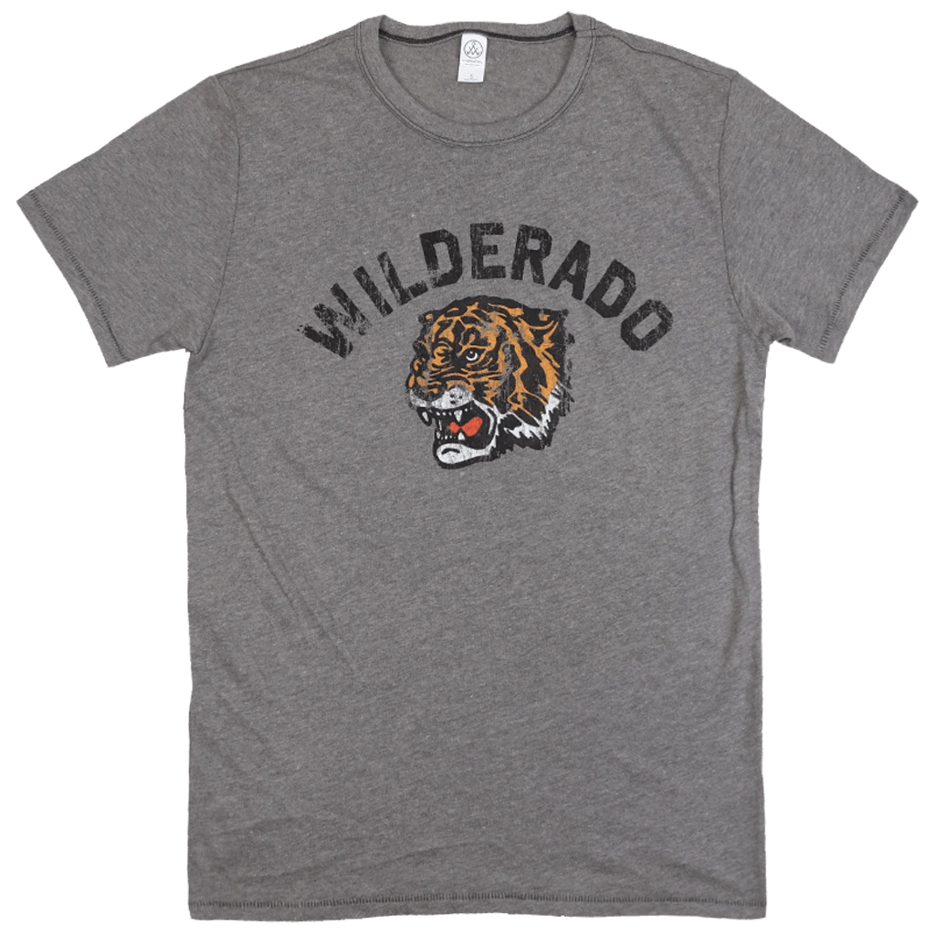 Wilderado New Merch Tiger Grey T-Shirt 1 Wilderado New Merch Tiger Grey T-Shirt