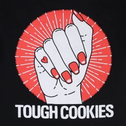Low Cut Connie New Merch Tough Cookies Black Pocket T-Shirt