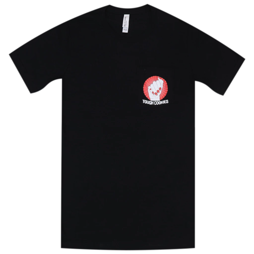 Low Cut Connie New Merch Tough Cookies Black Pocket T-Shirt 3 Low Cut Connie New Merch Tough Cookies Black Pocket T-Shirt