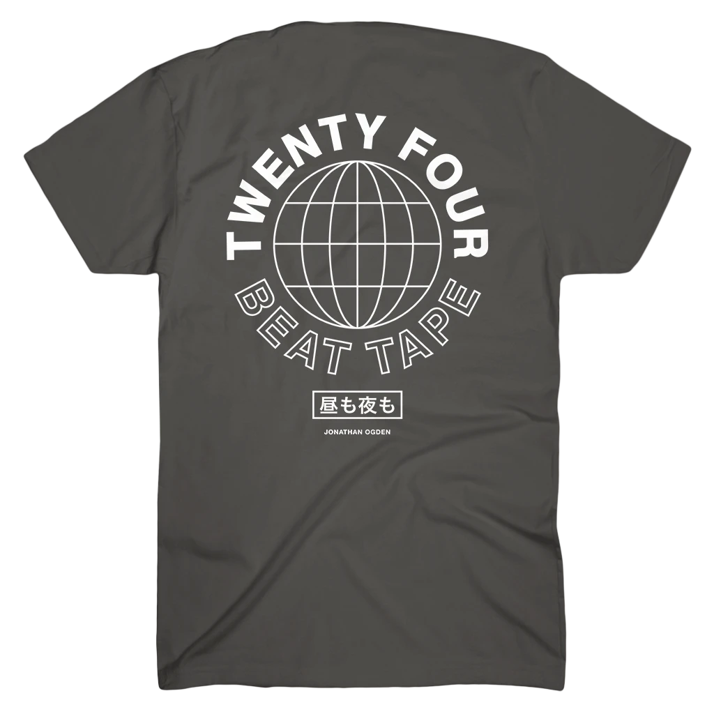Jonathan Ogden Twenty Four Dark Grey T-Shirt New Merch 4 Jonathan Ogden Twenty Four Dark Grey T-Shirt New Merch