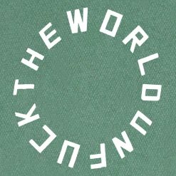 Angel Olsen UNFUCKTHEWORLD Green Sweatshirt