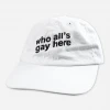 Autostraddle New Merch Who All's Gay Here Hat
