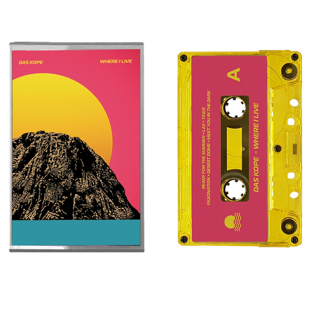 Das Kope Where I Live Clear Yellow Cassette Tape 1 Das Kope Where I Live Clear Yellow Cassette Tape