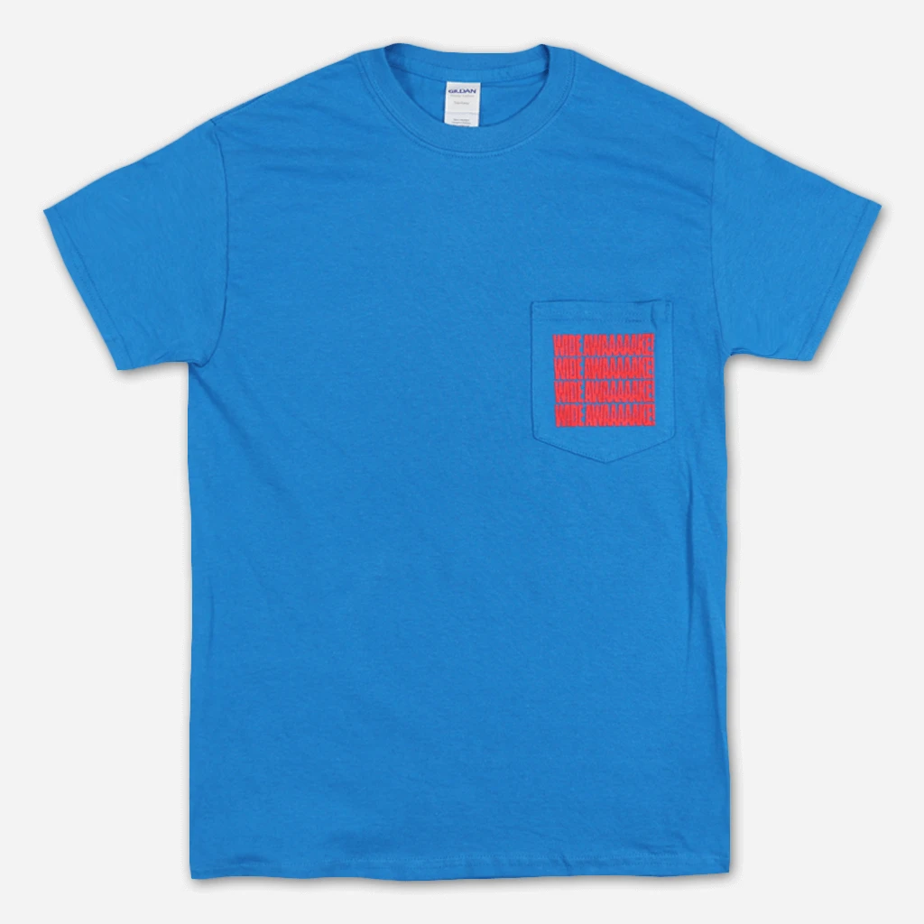 Parquet Courts Falling Statue Sapphire Pocket T-Shirt New Merch 3 Parquet Courts Falling Statue Sapphire Pocket T-Shirt New Merch