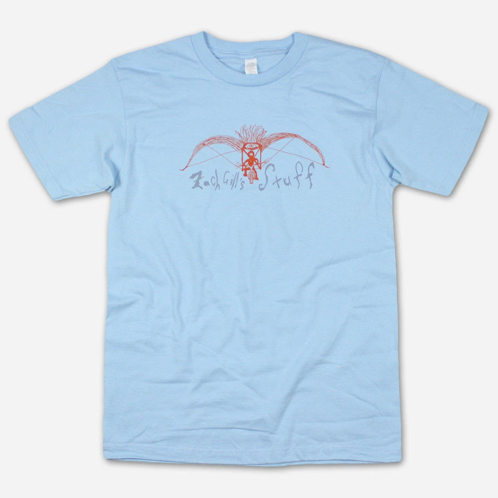 Zach Gill's Stuff Light Blue T-Shirt 1 Zach Gill's Stuff Light Blue T-Shirt