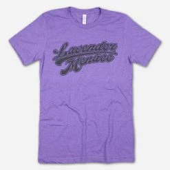 Autostraddle New Merch Lavender Menace Unisex Tee