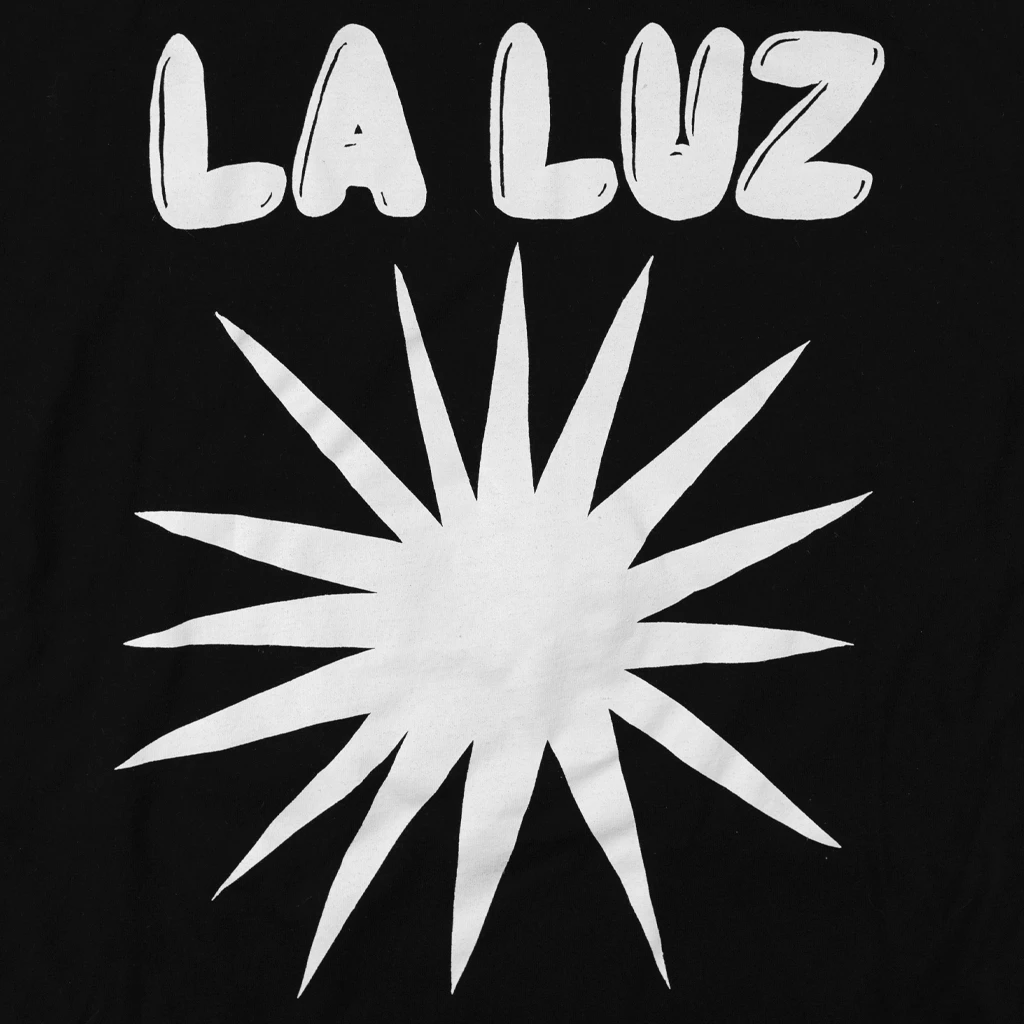 La Luz Star Black & White Baseball T-Shirt 2 La Luz Star Black & White Baseball T-Shirt