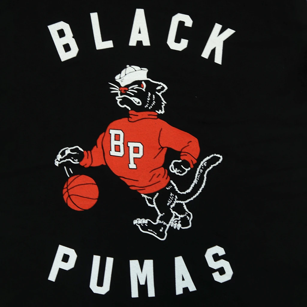 Black Pumas Hoops Puma Black Sweatshirt New Merch 2 Black Pumas Hoops Puma Black Sweatshirt New Merch