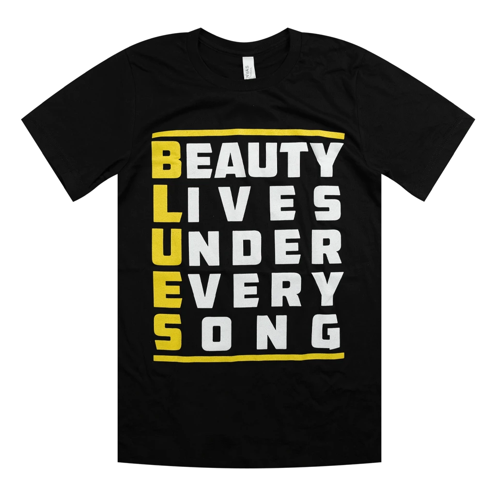 Christone "Kingfish" Ingram New Merch Blues Black T-Shirt 2 Christone "Kingfish" Ingram New Merch Blues Black T-Shirt