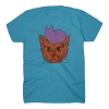 Rodrigo Amarante New Merch Cat On Cat Aqua T-Shirt