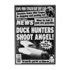 Weekly World News Duck Hunters Shoot Angel! Poster New Merch