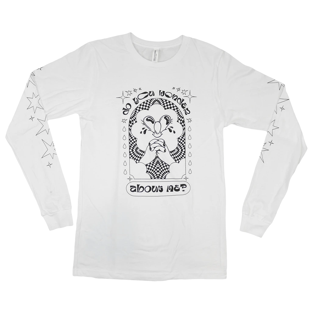 Diet Cig DYWAM White Long Sleeve T-Shirt 1 Diet Cig DYWAM White Long Sleeve T-Shirt