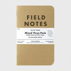 Field Notes Mixed Paper 3-Pack