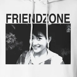 SlyVinyl Records Friendzone White Hoodie