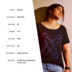 Autostraddle Basic Scissoring Vintage Tee New Merch