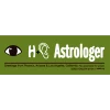 Eye H(ear) Astrologer Green Bumper Sticker