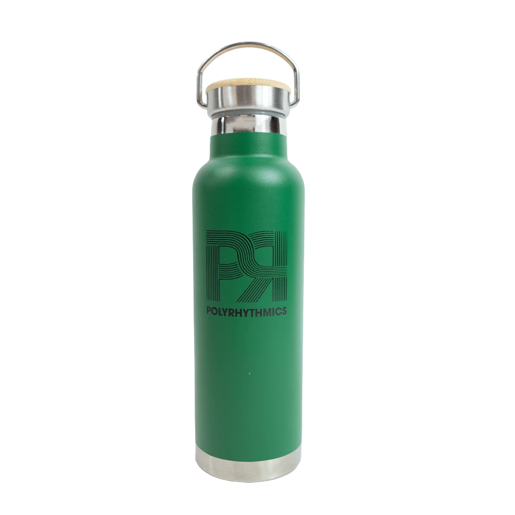 Polyrhythmics Go Two Stainless Steel Water Bottle New Merch 2 Polyrhythmics Go Two Stainless Steel Water Bottle New Merch