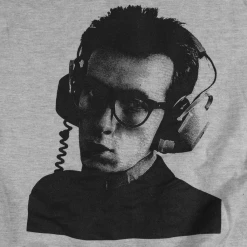 Elvis Costello Stereophonic Zip Athletic Grey Hoodie New Merch