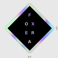 Foxera Limited Edition Holographic Sticker Pack New Merch 8 Foxera Limited Edition Holographic Sticker Pack New Merch