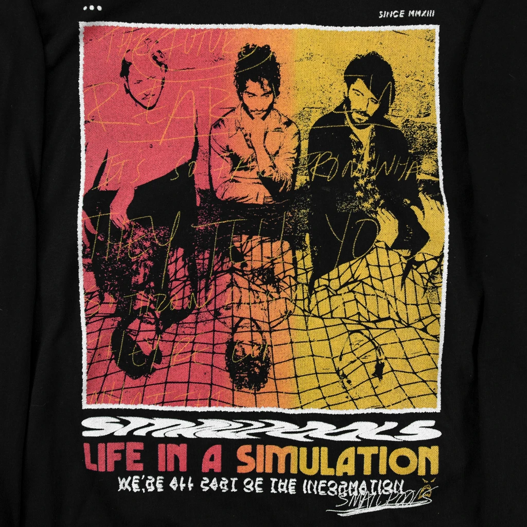 Smallpools New Merch Grid Black Long Sleeve 2 Smallpools New Merch Grid Black Long Sleeve