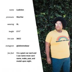 Autostraddle Queer As Fuck Heather Mustard Tee New Merch 9 Autostraddle Queer As Fuck Heather Mustard Tee New Merch