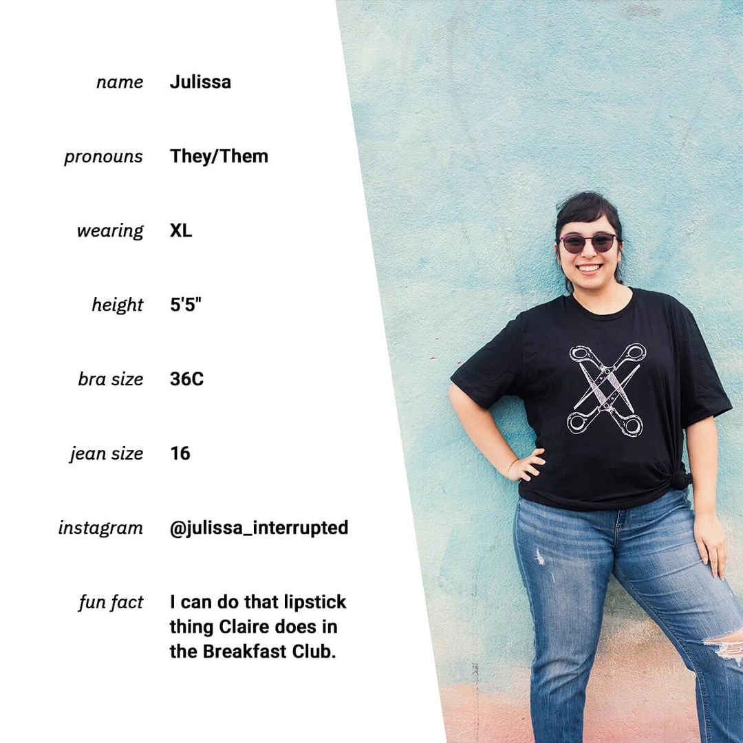 Autostraddle Basic Scissoring Black Tee New Merch 3 Autostraddle Basic Scissoring Black Tee New Merch