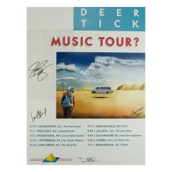 Deer Tick New Merch Signed Show Posters