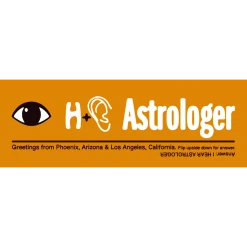 Eye H(ear) Astrologer Bumper Sticker Pack New Merch