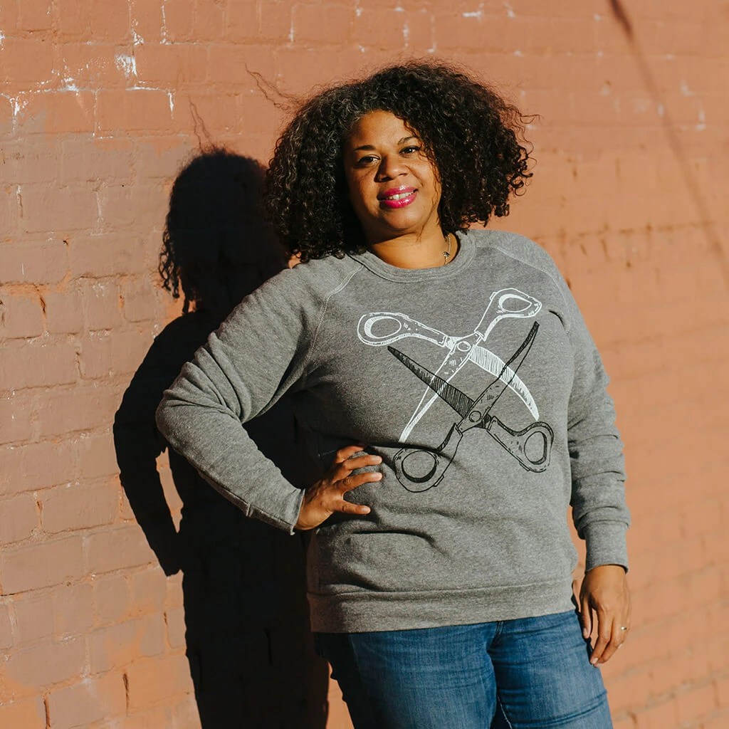 Autostraddle New Merch Basic Scissoring Sweatshirt 5 Autostraddle New Merch Basic Scissoring Sweatshirt