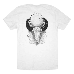 Buffalo Nichols New Merch Skull And Eyes Oatmeal T-Shirt