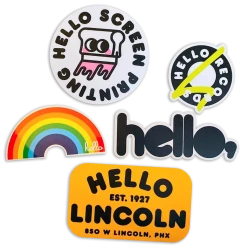 Hello Merch Hello Sticker Pack