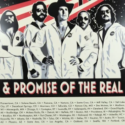 Lukas Nelson & Promise Of The Real Tour 2021 Moon Poster 5 Lukas Nelson & Promise Of The Real Tour 2021 Moon Poster