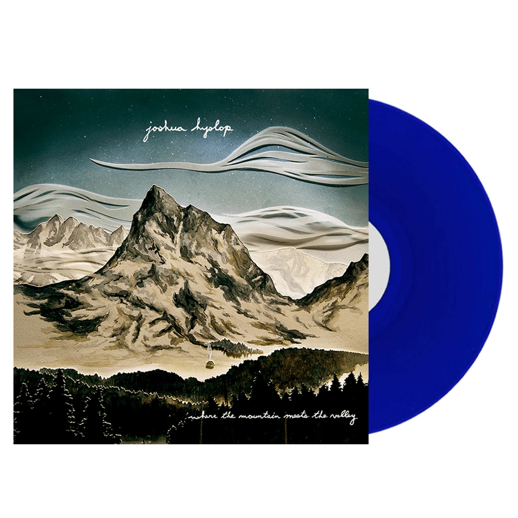 Joshua Hyslop Where The Mountain Meets The Valley - 12" Cobalt Blue Vinyl New Merch 1 Joshua Hyslop Where The Mountain Meets The Valley - 12" Cobalt Blue Vinyl New Merch