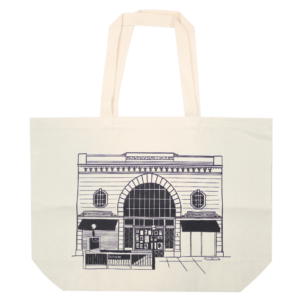 The Bowery Ballroom Bowery Jumbo Tote Bag The Bowery Ballroom & Mercury Lounge 1 The Bowery Ballroom Bowery Jumbo Tote Bag The Bowery Ballroom & Mercury Lounge